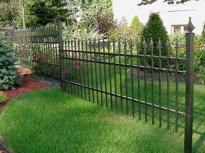 Chain link fences